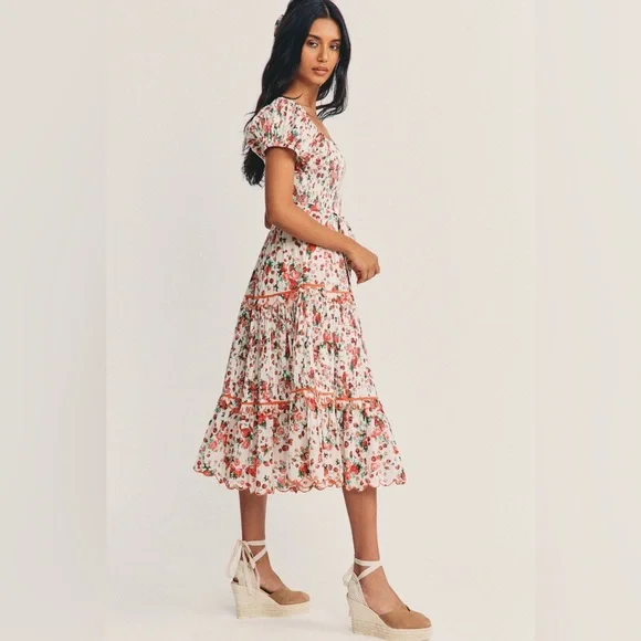 loveshackfancy sima midi dress LoveShackFancy Sima Midi Dress